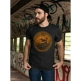 thumbnail image 2 of GOSMITH Viking Ship Scandinavian Drakkar T-Shirt Men -Image by Shutterstock, Male Small s, 2 of 4
