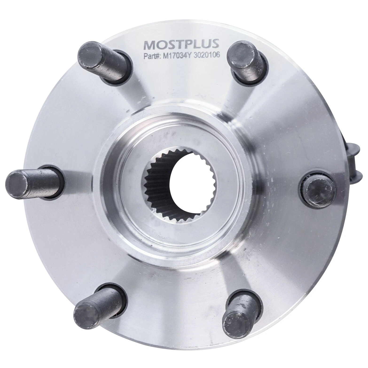 MOSTPLUS 1PC Front Wheel Hub Bearing Assembly for Nissan Frontier Suzuki Equator 4WD Only