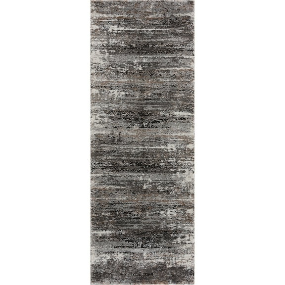 United Weavers Portsmouth Passion Grey Runner Rug 2'7" x 7'2"