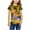 Yellow#3, variant on GERsome Girls Striped Tee Color Block T-Shirt Unisex Kids Plaid Crewneck Short Sleeve Pullover Tops 3-14 Years 1 Pack