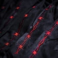 thumbnail image 3 of Chaqueta de Mezclilla con Estampado de Víbora y Estilo Hip-Hop, 3 of 3
