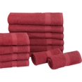 thumbnail image 5 of GOLD TEXTILES 100% Cotton Salon Towels 12-Pack Burgundy 16x27 inches Soft Absorbent Quick Dry, 5 of 6