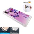 thumbnail image 4 of Butterfly Flower Pink Case for Samsung Galaxy A20 / A30 6.4'' 4 Cushion Corners TPU Bumper + Hard Acrylic Back Shockproof Scratch-Resistant Cover for Girls Women Teen, 4 of 4