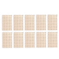 thumbnail image 3 of Yinhing Ear Press Seeds,600Pcs Desechable Ear Press Seeds Acupuntura Vaccaria Plaster Bean Acupoint Massage Multi-Condition Ear Seed Acupressure Kit Tool EOTVIA No, 3 of 6