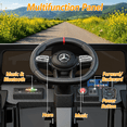 thumbnail image 5 of East Doll 12V Kids Ride on Toys, Electric Car for Toddler, Mercedes-Benz Licensed G63 G Wagon Ride on Car for Toddler, Kids Power Ride ons with Remote Control, Bluetooth, LED Lights, Black, 5 of 8