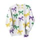 thumbnail image 1 of Sudadera con Capucha para Mujeres de Moda Suelta Cuello Redondo Manga Larga Carnaval Impreso Sudadera, 1 of 3