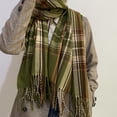 thumbnail image 4 of Bufanda Suave Invierno Suave Tartán Cuadros Moda Nova Cuadro Escocés Regalo Multicolor, 4 of 5