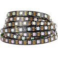 thumbnail image 1 of BTF-LIGHTING WS2812B Tira de luces LED 1m 5m 30LEDs/m 60LEDs/m IP30 IP65 IP67 5050SMD Direccionable individualmente PCB blanco negro flexible Tira de píxeles LED a todo color Dream Color DC5V, 1 of 5