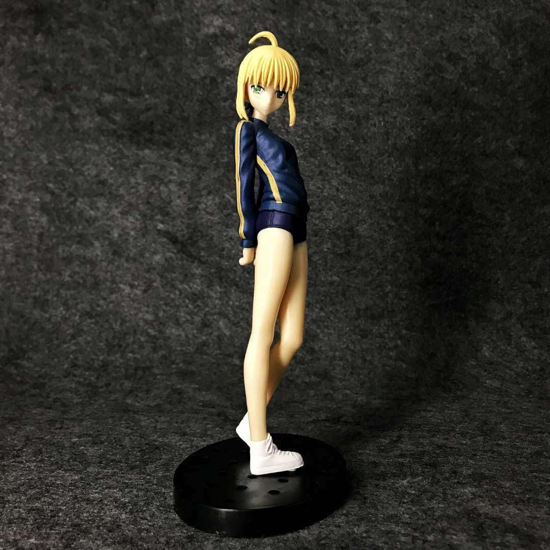 Newly Saber Figure Gymnastics Suit Saber Action Figures 20cm/7.9inch PVC Characters Decorations Collectible Handicrafts Souvenirs for Anime Fans Gifts