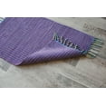 thumbnail image 4 of Purple Cotton 2x3' Handwoven Door Mat Rug for Entryway Kitchen - Reversible & Machine Washable, 4 of 5