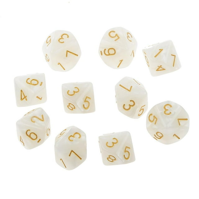 10 Piezas Juegos de Dados 0~9 Juguete Educativo Matemática - , 22 mm Hugo Dado