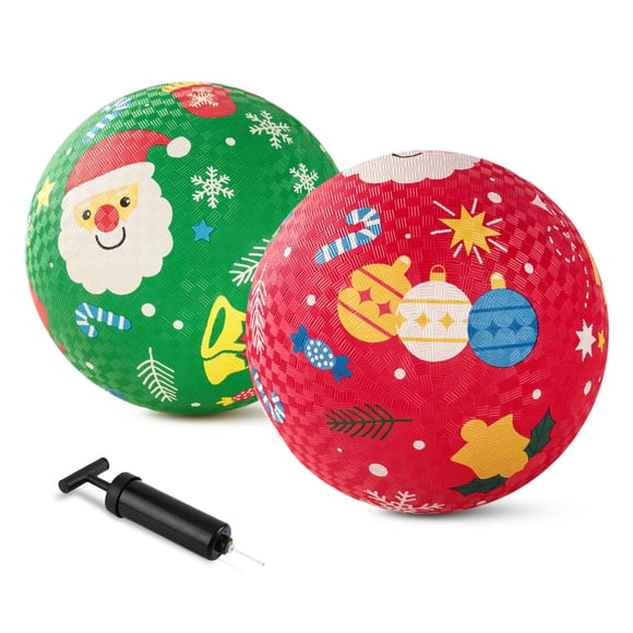 Pelotas de Navidad ZOOJOY para niños de 3 a 12 años con bomba de 8,5 cm