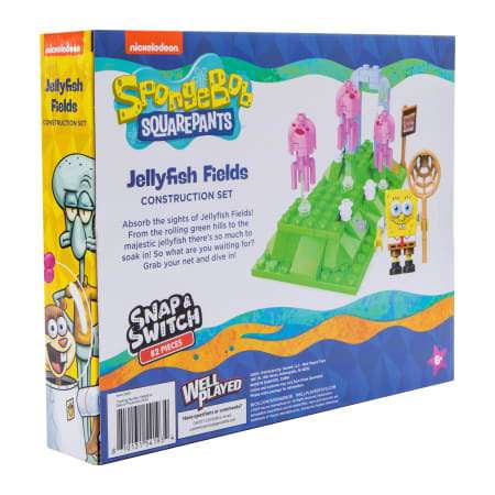 Spongebob Squarepants Snap & Switch Jellyfish Fields Construction