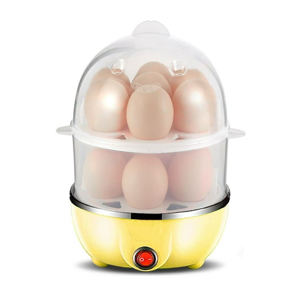 Eggs Cooker Double Breakfast Machine Stainless Steel Multi Function Steamer