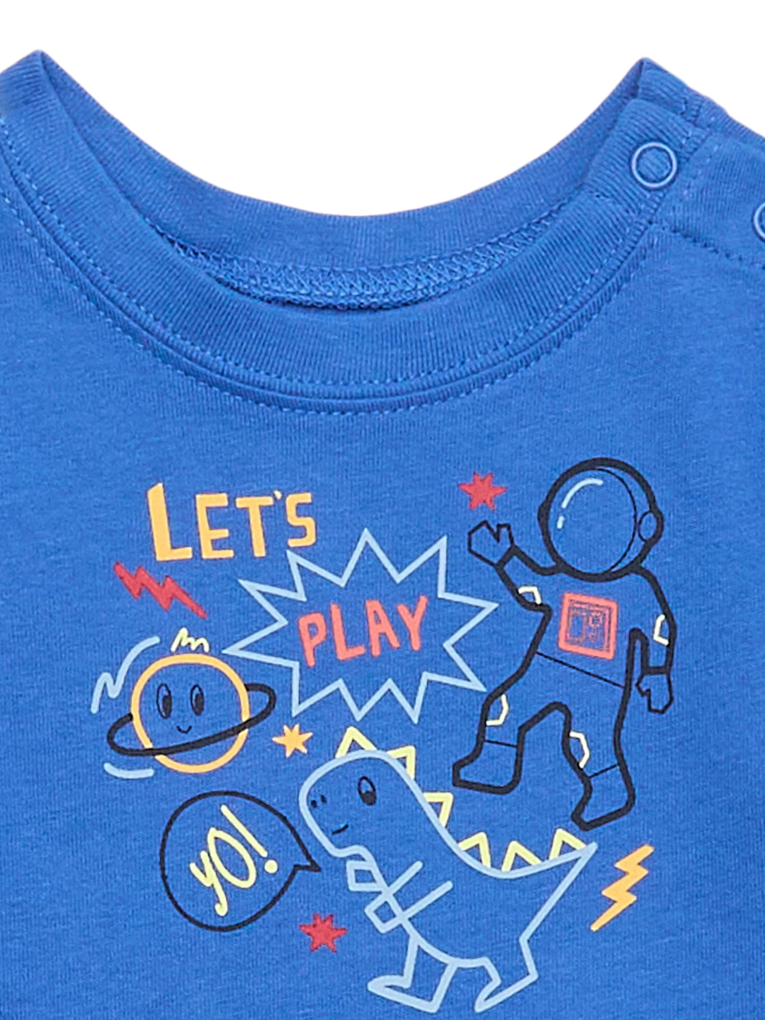 Garanimals Baby Boy Long Sleeve Graphic Bodysuit, Sizes 0-24 Months