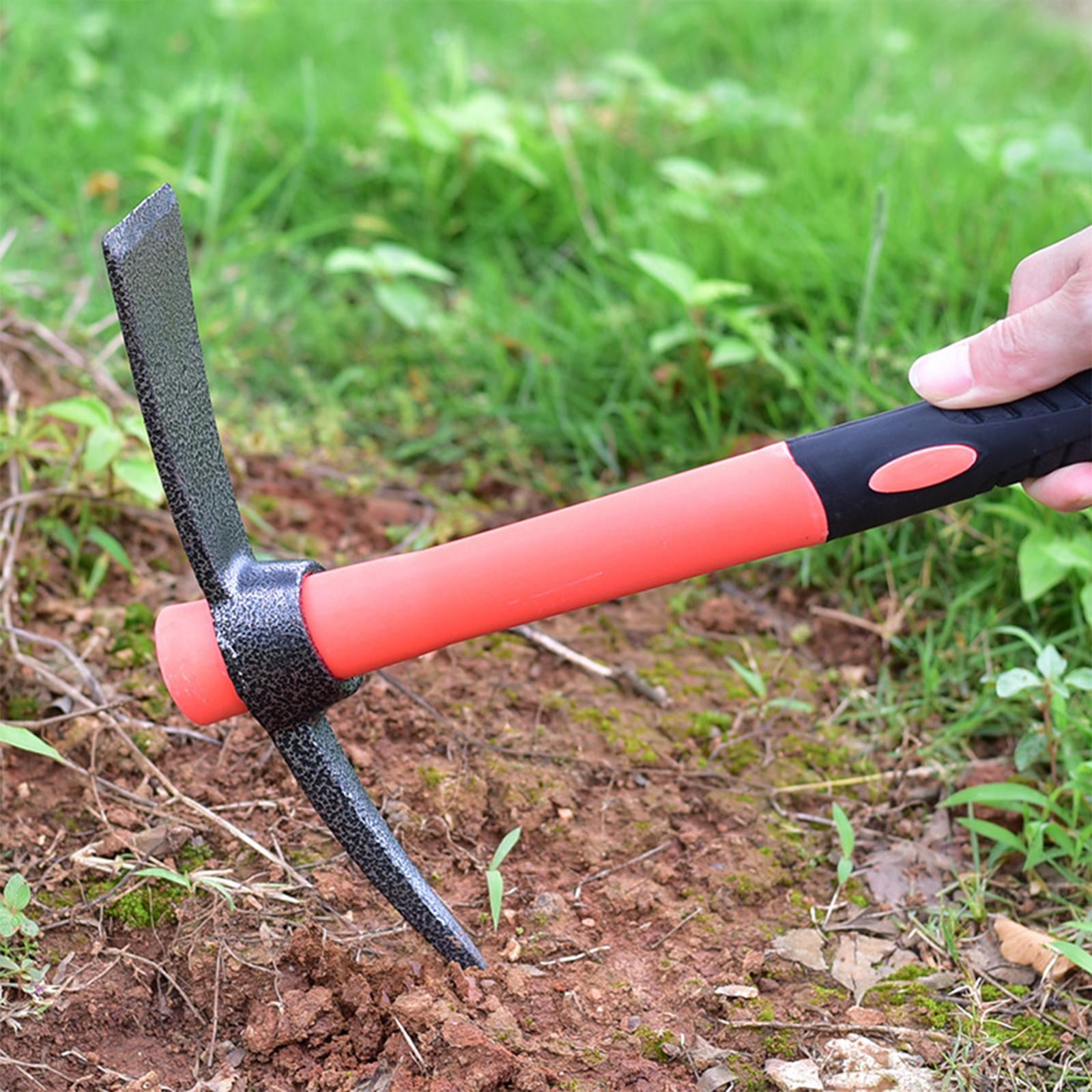 Home Hoe Pick,Garden Hoe Cultivator Manual Weeders Hand Tool,Garden Agricultural Hand Tool Rake Cultivator,Garden Hoe Wedding Loose Soil Transplanting,Multifunction Garden Hoe Hand Style A