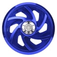 thumbnail image 4 of Colaxi Motorcycle Engine Cooling Fan Cover Engine Cooling Fan Protector High Performance Aluminum Alloy Gift Replacement Accessories Blue, 4 of 8