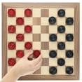 thumbnail image 6 of WE Games Wooden Checkers with Stackable Ridges - 1.5 Inches, 6 of 10