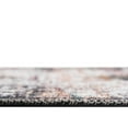 thumbnail image 4 of Rugs.com Francesca Collection Washable Rug – 6 Ft Runner Sea Salt White Flatweave Rug Perfect For Hallways, Entryways, 4 of 8