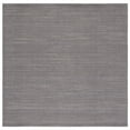 thumbnail image 6 of SAFAVIEH Kilim Roderick Solid Area Rug, Light Grey, 6' x 6' Square, 6 of 10