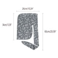 thumbnail image 2 of Clossjun Cooling Skull Cap Helmet Liner, Breathable Sweat Wicking Head Wrap Bandana Hat for Men Women, Paisley Cycling Running Cap, 2 of 4