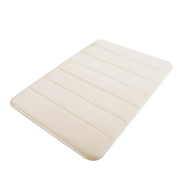 Dpityserensio Bathroom Rugs Absorbent Soft Memory Foam Mat Bathroom Bedroom Floor Shower Rug Home Decor 19.68*35.43In
