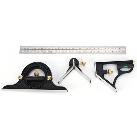 

Angle Ruler Combination 300mm 0-180 For Outdoor Operation Woodworking