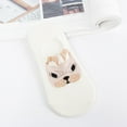 thumbnail image 2 of 5 Pieces Women's Socks Cotton Cute Cartoon Embroidered Funny Short Socks Slipper Booties Women Grippers Fall Slipper Socks, 2 of 9