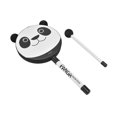 thumbnail image 1 of Kids Hand Drum, Cartoon Shape Light Weight Hand Drum  For Home For Music Classroom For Kindergarten Little Panda,Lolly, 1 of 8