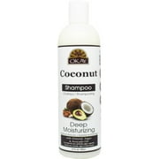 Okay Pure Naturals Coconut Shampoo Deep Moisturizing 12 oz (Pack of 4)