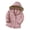 Pink, variant on Vedolay Boy's Tops Baby Boy's Chic Collarless Jackets Long Sleeve Winte Zippered Coat,Pink 5-6 Years