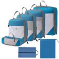thumbnail image 1 of 1 Juego de cubos de embalaje de compresión, organizador de embalaje de viaje comprimible para, 1 of 6