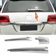 thumbnail image 1 of Pour Toyota Land Cruiser 2016-2021 Chromé Raclette de Pluie pour Fenêtre Arrière, 1 of 4