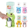 thumbnail image 3 of Kawaii Mini Water Dispenser for Children Kids Gift Cold/Warm Water Juice Milk Drinking Fountain Simulation Cartoon Kitchen Toy, 3 of 6