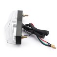 thumbnail image 6 of ABS Motorcycle LED Clear 12V Brake Stop Running Rear Tail Light Lamp Universal, 6 of 8