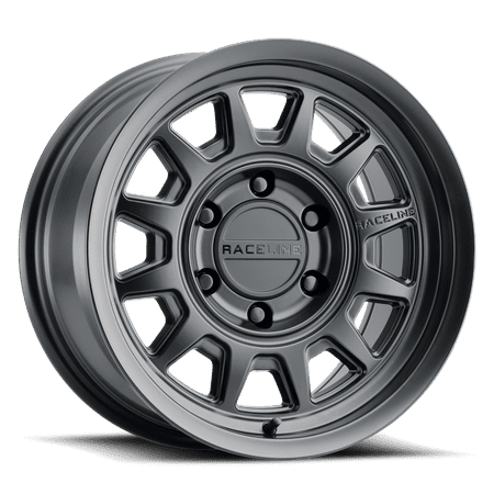 Raceline 952B-AERO HD 17" Cast Aluminum Wheel, AERO HD SATIN BLACK 17X8.5 6X139.7 18mm