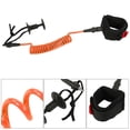 thumbnail image 5 of Bodyboard Coiled Wrist Leash Board Surfing Accessories 5.5Mm/5Ft Ultra-Light Bodyboard Leash Adjustable Size Board Leash Easy To Use Comfortable To Wear For Surfboard, 5 of 7