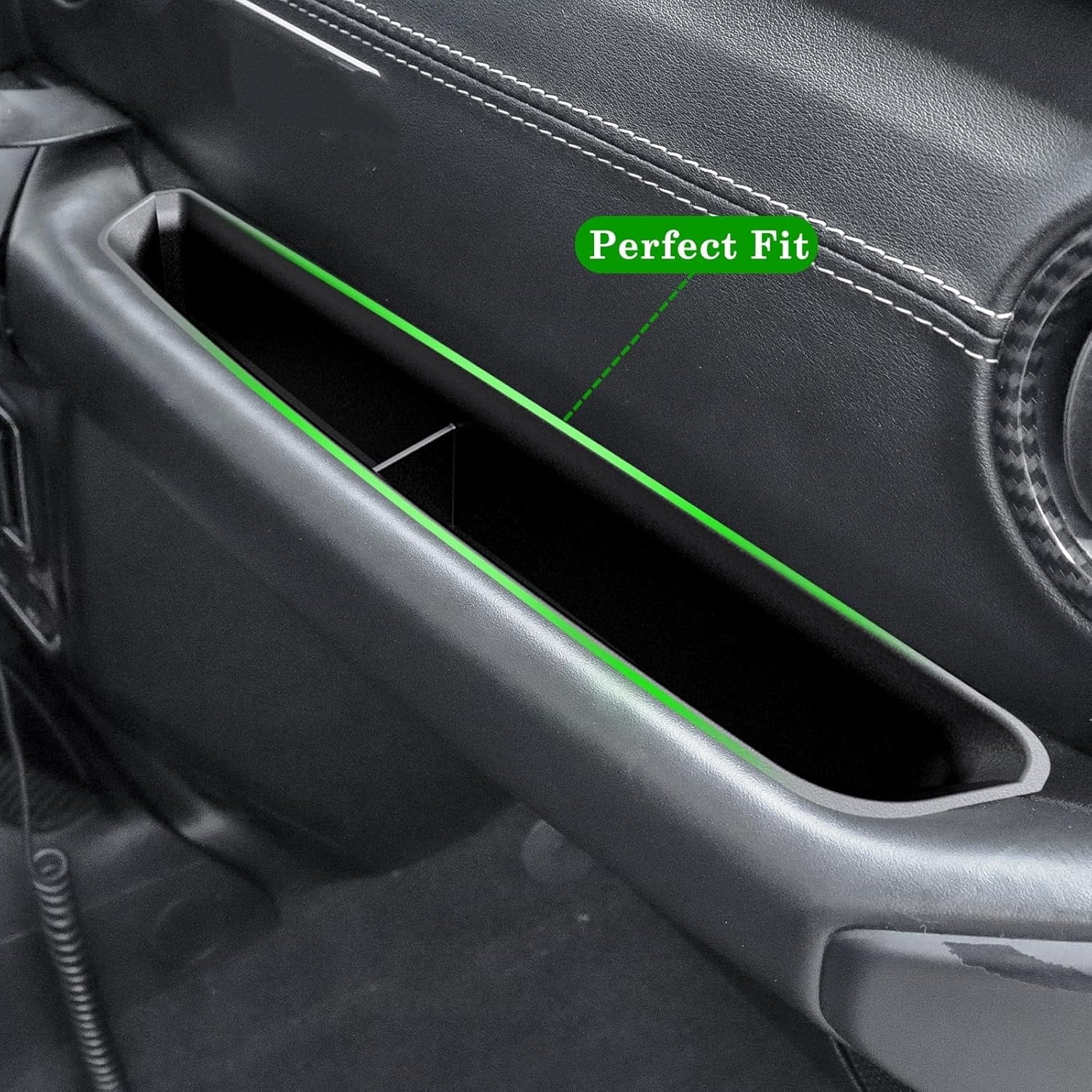 4PCS Center Console Organizer for 2018-2022 2023 Jeep Wrangler JL JLU and Gladiator JT Accessories Gear Shift Side Tray Organizer,Hanging Armrest Storage Box (Not for JK/JKU)