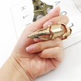 thumbnail image 2 of Punk Gothic Rock Scroll Joint Armor Knuckle Anillo de cosplay de dedo completo (Oro) Tmvgtek Otros Deportes y Recreación, 2 of 9