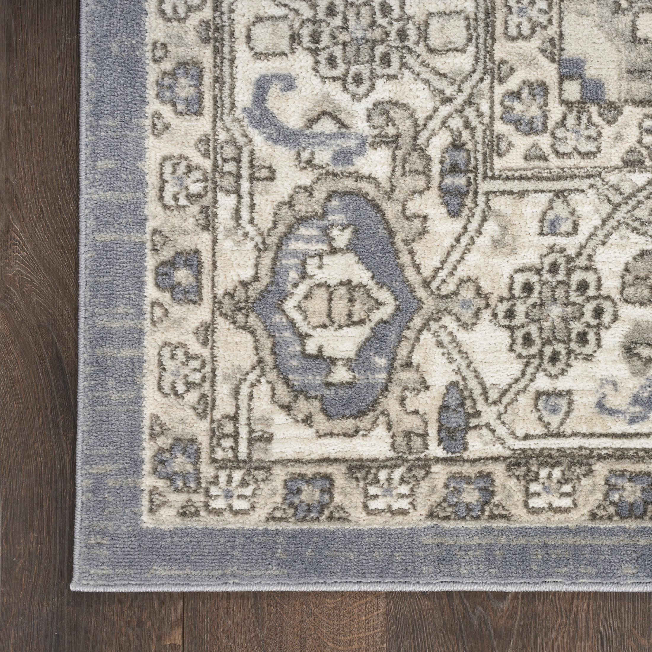 Nourison Concerto 7' x 10' Blue Vintage Indoor Rug
