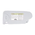 thumbnail image 3 of KarParts360 For Nissan Altima 2013 14 15 16 17 2018 Sun Visor Passenger Side | Gray | With Light | Illuminated | Replacement For 964003TA2A, 3 of 6