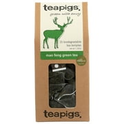 Teapigs Mao Feng Green Tea, Green with Envy, 15 Count