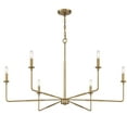 thumbnail image 4 of Elegant Salerno 6-Light Chandelier, 4 of 6