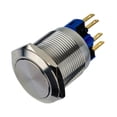 thumbnail image 2 of Interruptor Botón 22 Mm 250 Vatio IP67 1NO1NC Re Piezas De Equipo Industriales Sunnimix Interruptor de botón pulsador, 2 of 5