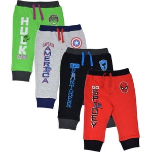Marvel Avengers Jogger Pants 4-Pack, Boys