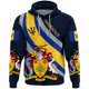 thumbnail image 3 of Sudadera con capucha con cremallera y estampado 3D de la bandera de Barbados, país de América del Sur, nueva moda para hombres y mujeres, sudaderas con capucha para deportes al aire libre y gimnasio 2, 3 of 5