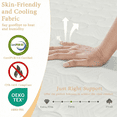 thumbnail image 3 of Kizreo Queen Mattress 14 inch, Hybrid Mattress in a Box with Memory Foam and Pocket Springs for Pressure Relief, Firm Queen Size Mattress, Motion Isolation, CertiPUR-US, 3 of 9