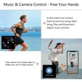 thumbnail image 6 of Timoom Smart Watch for Android and iOS Phone with 1.4" Touch Screen, Activity Fitness Tracker Heart Rate Sleep Monitor, 5ATM Waterproof Pedometer Smartwatch Step Counter for Women and Men, 6 of 7