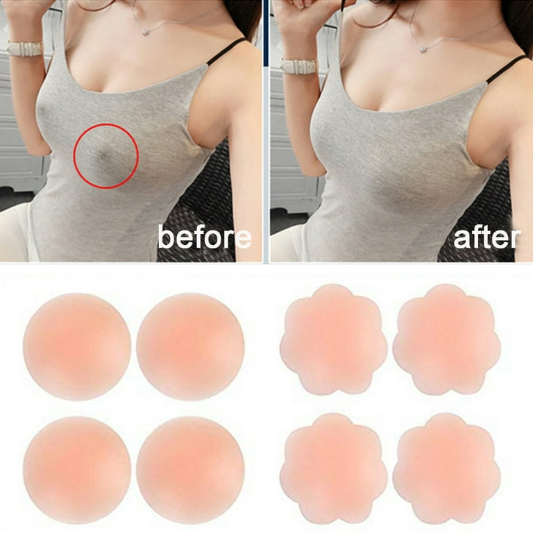Authentic Guaranteed Silicone-Women'S Reusable Nipple Cover Silicone Nipple  Pad, nipple pads 