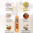 thumbnail image 4 of YAOMOBB Thermometer for Meat Food Sensitive Probe Kitchen Gadgets Waterproof Instant Read High Accuracy LCD Display, 4 of 7